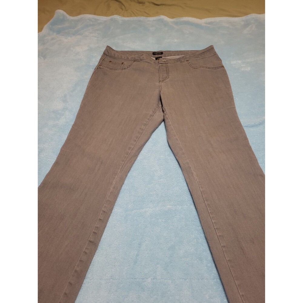 Womens grey stretchy IMAN jeans